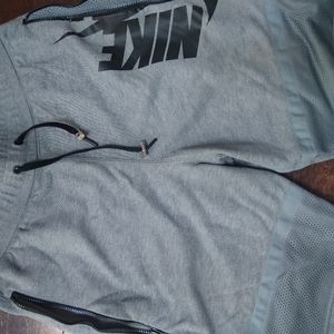 Nike Sports Shorts, Double Inside Pocket, Pockets with Zippers, Drawstring Waist